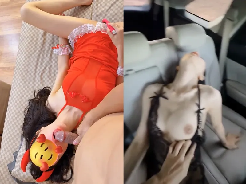 Vợ có bầu anh hứa cho chơi cưỡi ngựa mà em nứng lồn quá xoạc từ nhà tới ô tô chưa đã